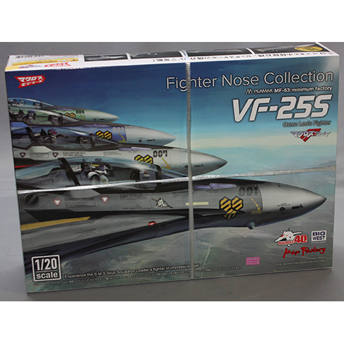 マックスファクトリー 1/20 PLAMAX MF-63 minimum factory 機首コレクション VF-25S(オズマ・リー機)