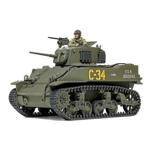 タミヤ 1/48 アメリカ軽戦車 M5A1 スチュアート