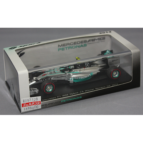 Spark 1/43 Mercedes F1 W05 Hybrid #6 Winner Monaco GP 2014
