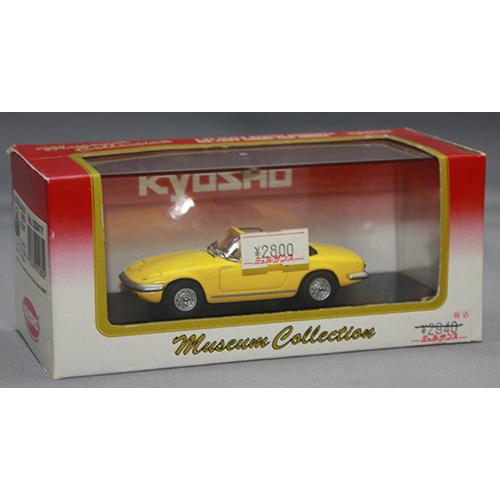 京商 1/43　LORUS ELAN S3 OPEN (YELLOW)