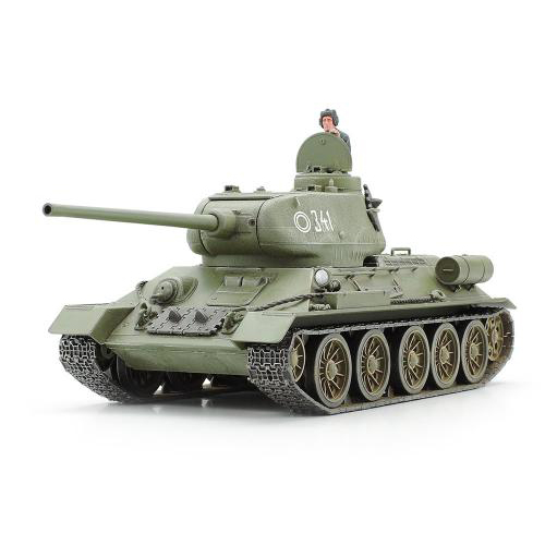 タミヤ 1/48 ソビエト中戦車 T-34-85