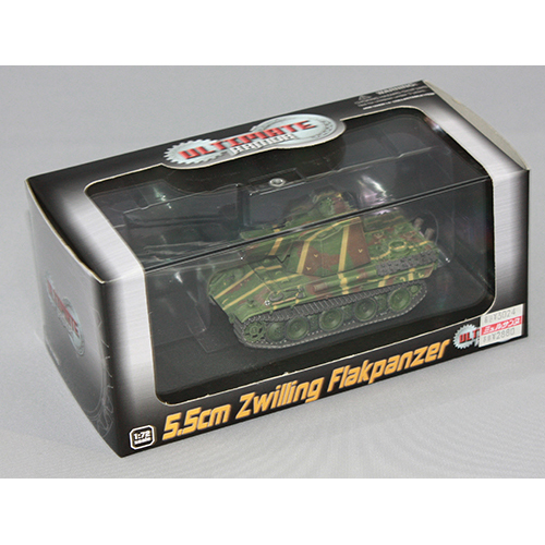 アルティメットアーマー　1/72 WW.II ドイツ軍 5.5cm連装機関砲Flak38 搭載 パンター対空戦車 1945