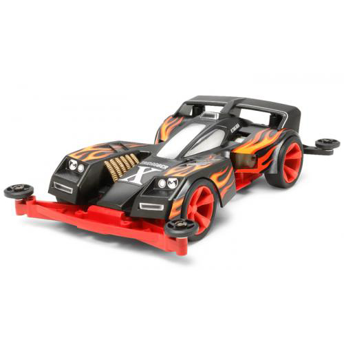 タミヤ フルカウルミニ四駆 トライダガーX プレミアム(スーパーIIシャーシ)