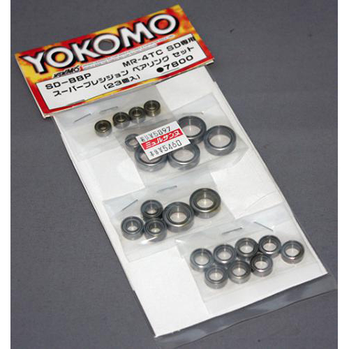 ヨコモ SD-BBP MR-4TC SD専用 スーパーフレシジョン ベアリングセット(23個入り)