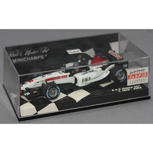 ミニチャンプス 1/43 BAR Honda 007 T.Sato 2005