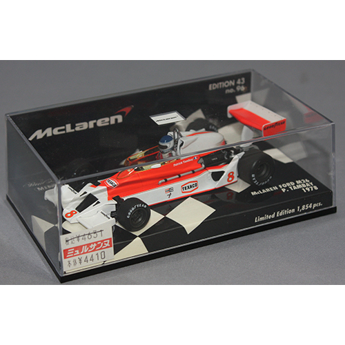 ミニチャンプス 1/43 McLaren Ford M26 P.Tambay 1978