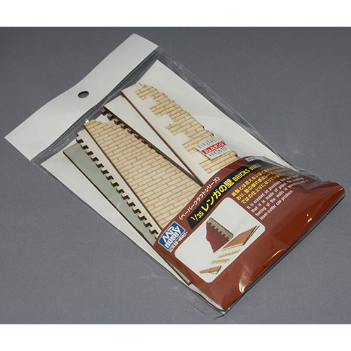 GSIクレオス Mr.ホビー レーザーカットペーパークラフトシリーズ レンガの壁