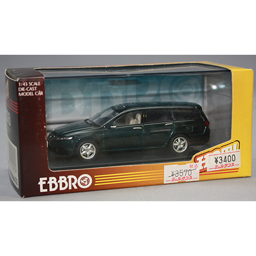 EBBRO 1/43 Honda Accord Wagon Vermont Green P