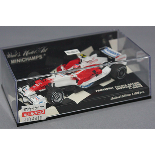 ミニチャンプス 1/43 Panasonic Toyota Racing Showcar 2008 T.Glock