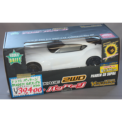 yokomo ドリフトパッケージ2WD GRスープラボディ(白) RTRフルセット