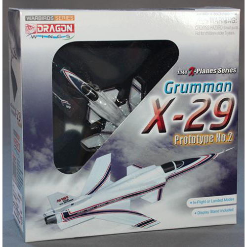 ドラゴン ウイングス ウォーバーズ X-プレーンシリーズ　1/144 グラマン X-29 試作2号機