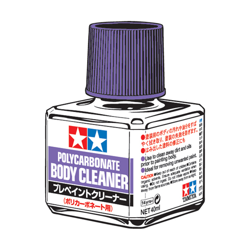 タミヤ プレペイントクリーナー(ポリカーボネート用)