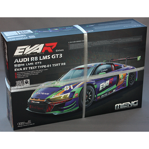 モンモデル 1/24 アウディ R8 LMS EVA RT TEST TYPE-01 TSRT R8