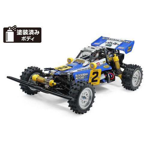 タミヤ 1/10RC ホットショットII BLOCKHEAD MOTORS