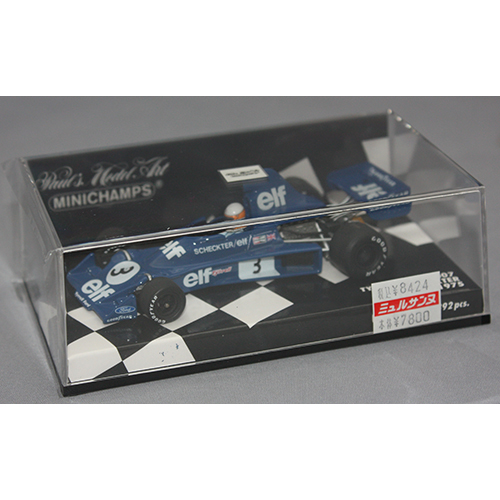 ミニチャンプス 1/43 Tyrrell Ford 007　J.Scheckter 1975