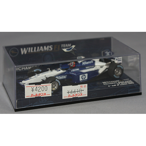 ミニチャンプス 1/43 Williams BMW FW24 J.P.Montoya 2/2002