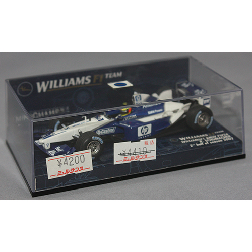 ミニチャンプス 1/43 Williams BMW FW24 R.Schumacher 2/2002