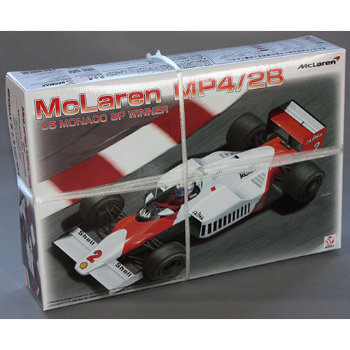 プラッツ 1/20 マクラーレン MP4/2B 1985 モナコGP ウィナー