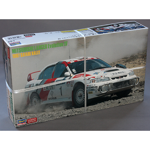 ハセガワ 1/24 三菱 ランサー エボリューションIV `1997 サファリ ラリー`