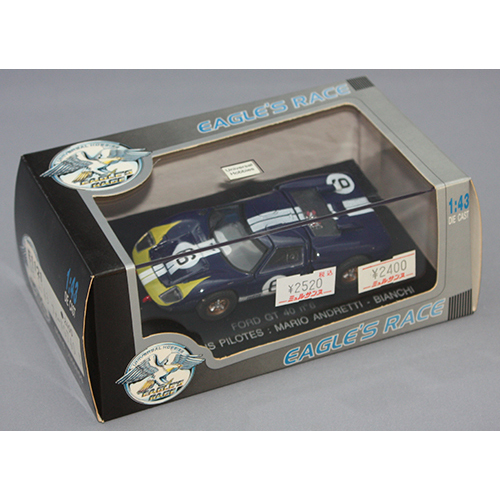 EAGLE'S RACE 1/43 FORD GT 40　N0.6