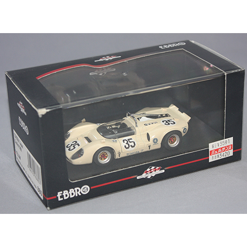 EBBRO 1/43 TOYOTA 7 JAPAN CanAm 1968 YELLOW