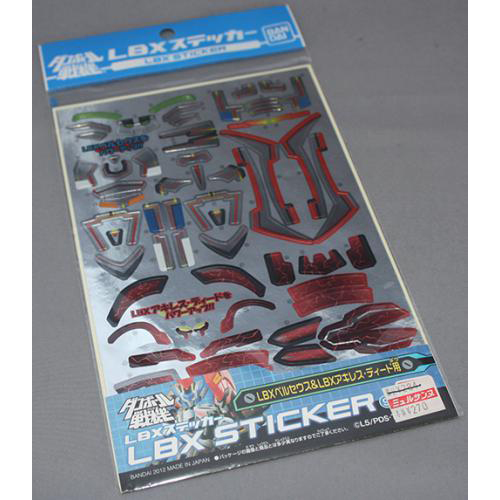 バンダイ LBXステッカー　LBXペルセウス&LBXアキレス・ディード用