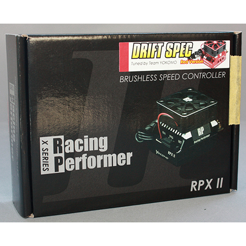 ヨコモ BL-RPX2DR レーシングパフォーマー RPX-II ドリフトスペック スピードコントローラー(レッドバージョン)