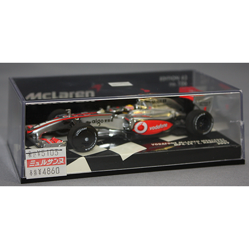ミニチャンプス 1/43 Vodafone MacLaren Mercedes MP4-24L.Hamilton 2009