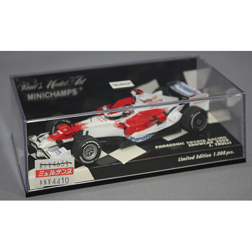 ミニチャンプス 1/43 Panasonic Toyota Racing Showcar 2008 J.Trulli