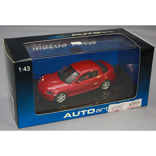 AUTOart 1/43 MAZDA RX-8 (VELOCITY RED)