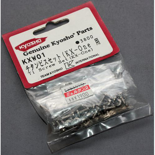 京商 KXW01 チタンビスセット(KX-One用)