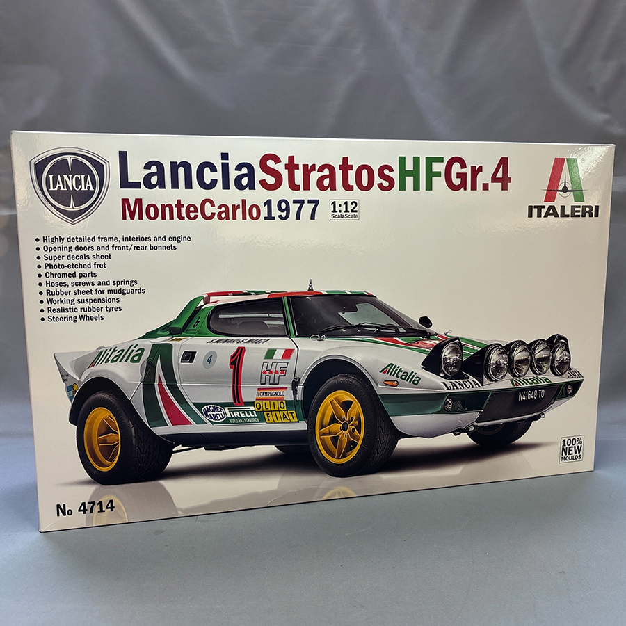 イタレリ 1/12 ランチア ストラトス HF Gr.4 モンテカルロ 1977