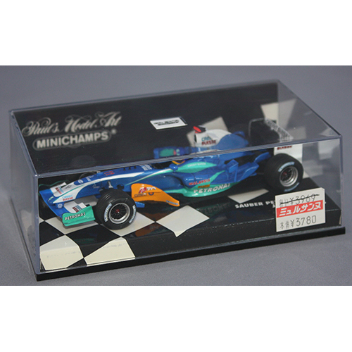 ミニチャンプス 1/43 Sauber Petronas C24 J.Villeneuve 2005