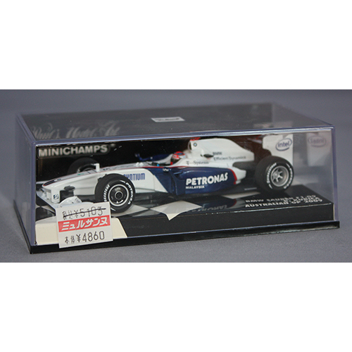 ミニチャンプス 1/43 BMW Sauber F1.09 R.Kubica Australian GP 2009