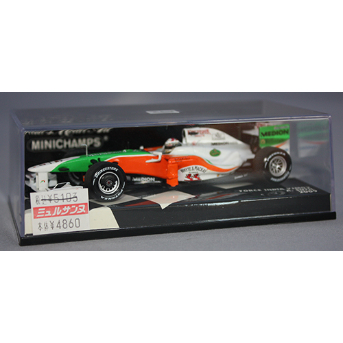 ミニチャンプス 1/43 Force India VJM02 A.Sutil 2009