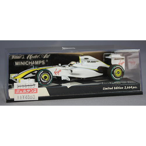 ミニチャンプス 1/43 Brawin GP BGP001 R.Barrichello Australian GP 2009
