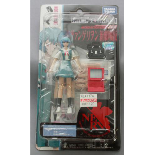 タカラトミー ミクロアクションシリーズ MA-40 綾波レイ(新劇場版 制服ver)