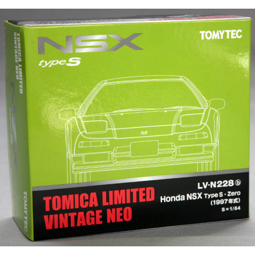 トミーテック TLV-N228b 1/64 ホンダ NSX TypeS-Zero (緑)