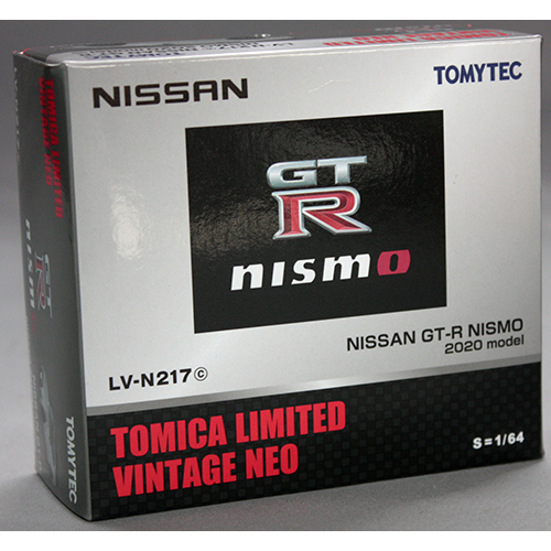 トミーテック TLV-N217c 1/64 NISSAN GT-R NISMO 2020 (銀)