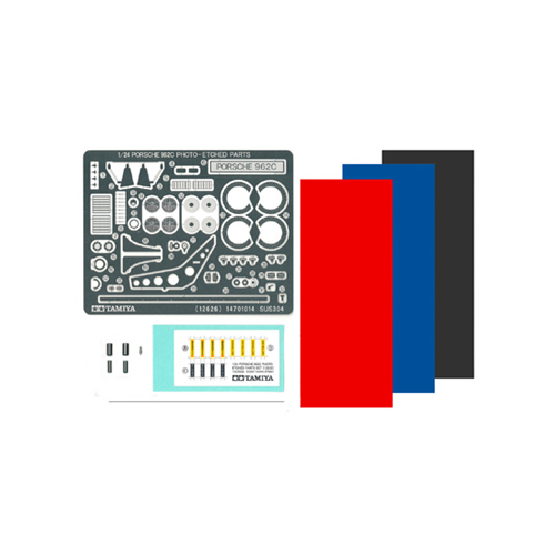 タミヤ 1/24 ポルシェ962C エッチングパーツセット