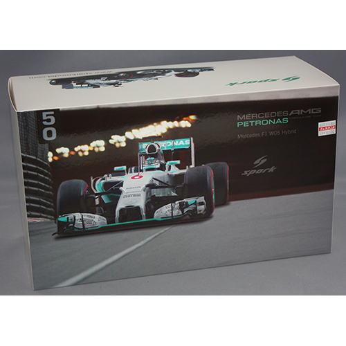 Spark 1/18 Mercedes F1 W05 No.6 Winner Monaco GP 2014