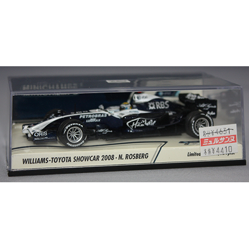 ミニチャンプス 1/43 Williams-Toyota Showcar 2008 N.Rosberg