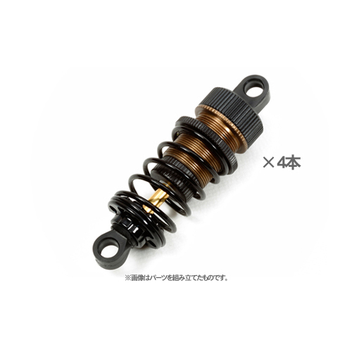 タミヤ TRFシリーズ  Mシャーシ ビッグボアアルミダンパー(4本)