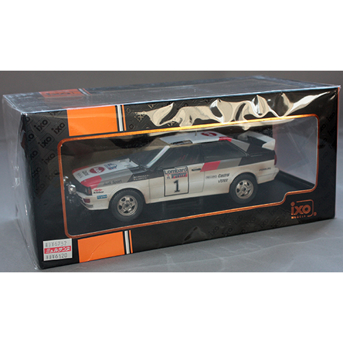ixo 1/24 アウディ クアトロ A1 1982年RACラリー 優勝 #1 H.Mikkola/A.Hertz