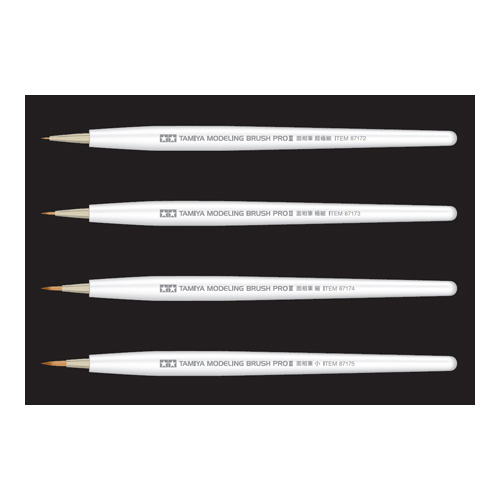タミヤ タミヤ モデリングブラシPROII 面相筆 小