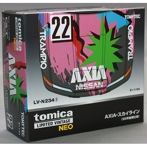 TOMYTEC 1/64 TLV-N234f AXIA・スカイライン 92年後期仕様
