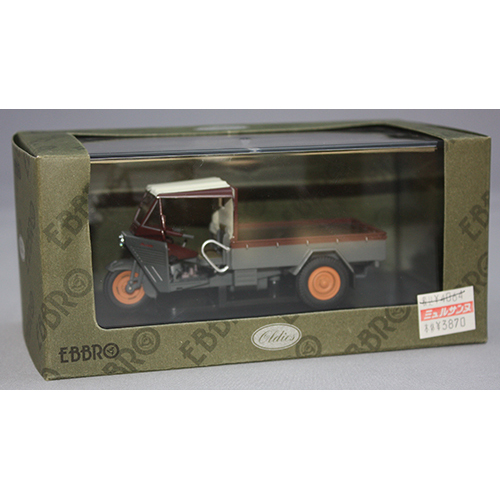 EBBRO 1/43 MAZDA CTL/1200 1952 GRAY/BROWN