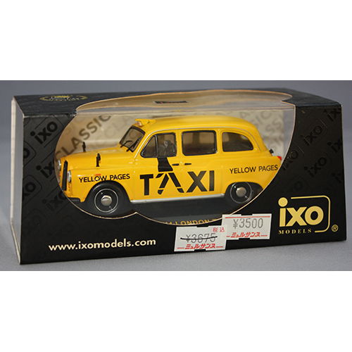 IXO 1/43 AUSTIN FX4 LONDON TAXI YELLOW CAB