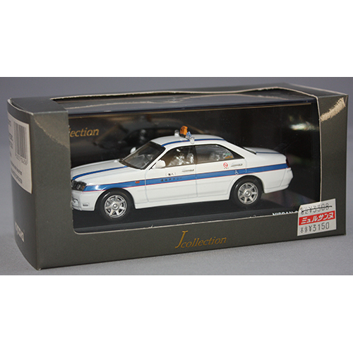 京商 1/43 NISSAN CEDRIC PRIVATE TAXI White