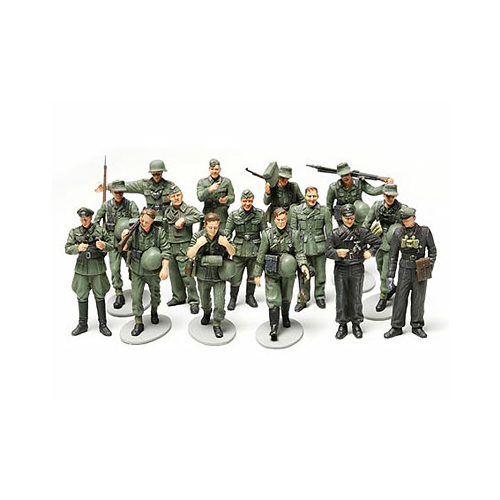 タミヤ 1/48 WWII ドイツ歩兵行軍セット